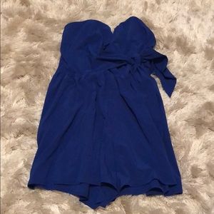 Blue romper